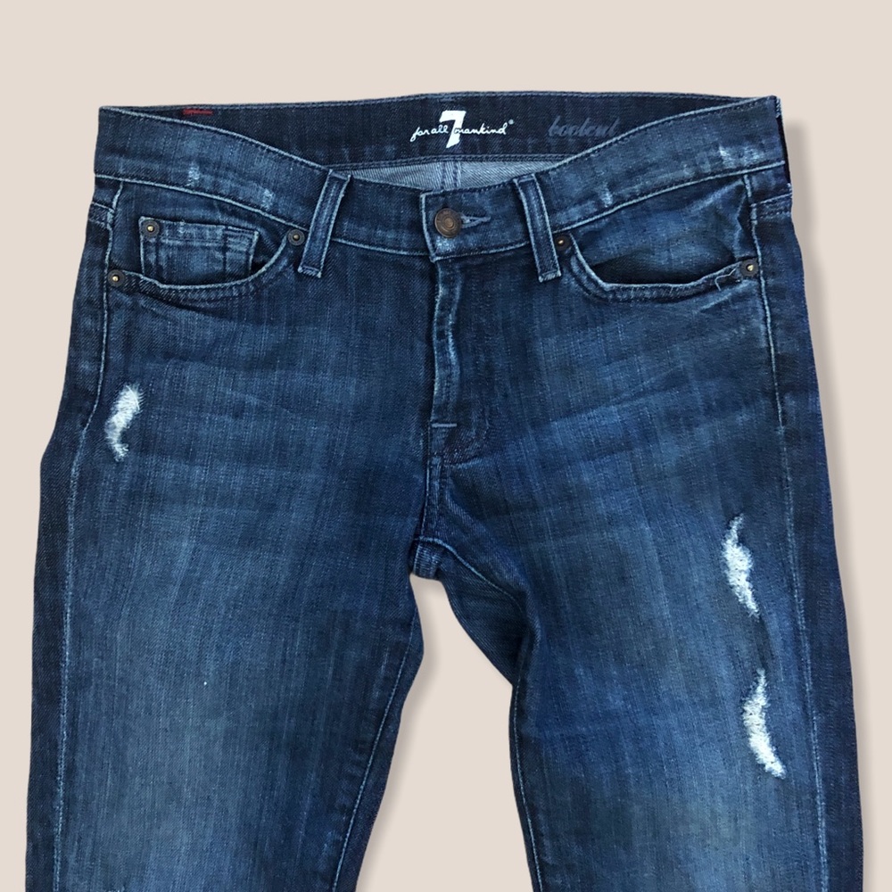 7 for All Mankind Boot cut Blue denim Jeans 28